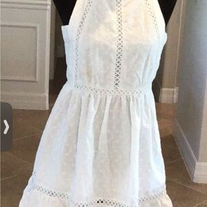 Petal & Pup White Mini Dress